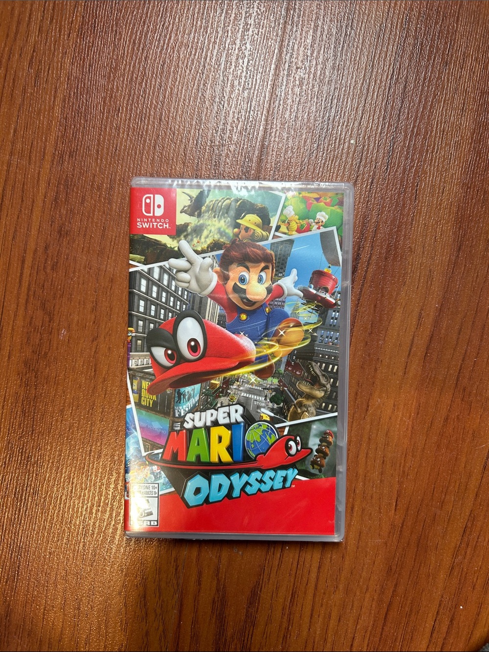 Nintendo Super Mario Odyssey - Red, Blue, Yellow Game Cover
